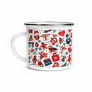 Cana emailata – motiv craciun - Delumani - Magazin Online Romanesc 