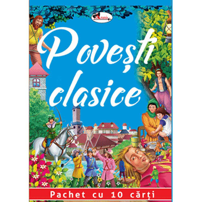 Povesti clasice - pachet cu 10 carti - Delumani - Magazin Online Romanesc 
