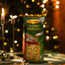 Cozonac insiropat cu sirop de vanilie, crema fistic