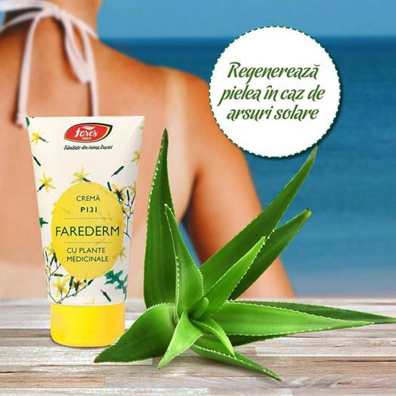 Crema Farederm cu plante medicinale, P131, 50 ml, Fares - Delumani - Magazin Online Romanesc 