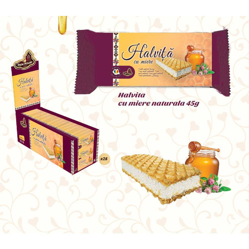 Halvita cu miere naturala - Delumani - Magazin Online Romanesc 