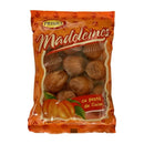 Primo madeleines with apricot cream filling, golden baked sweet snacks, perfect for a tasty treat or dessert.