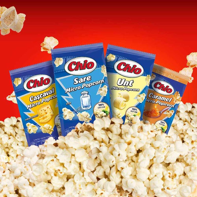 Popcorn Chio cu unt, pentru microunde